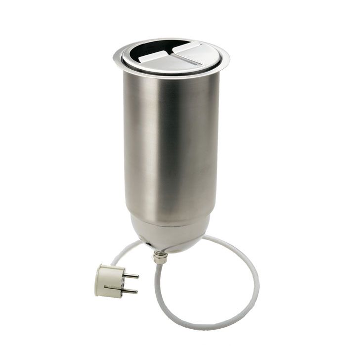 Messerabstreifbehälter Modell 23 mit Heizung