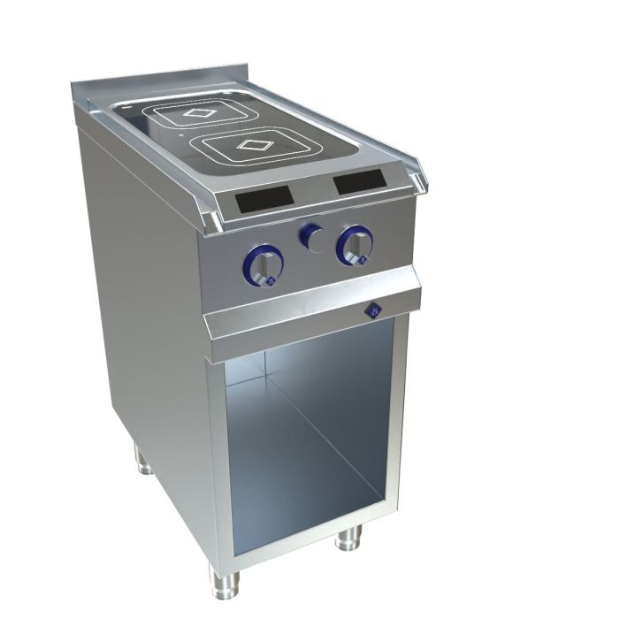 MKN Optima 700 Elektro Induktionsherd 2 Zonen Optima Control