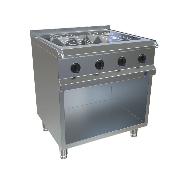 MKN Optima 700 Elektro Herd Vitro 4 Zonen