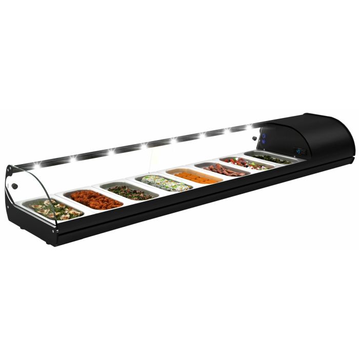 Neumärker Royal Cooling Tapas 8 Kompressor rechts 8x GN 1/3 x 40 mm