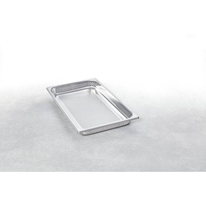 RATIONAL Behälter gelocht, 1/1 GN, 55 mm tief Edelstahl rostfrei 