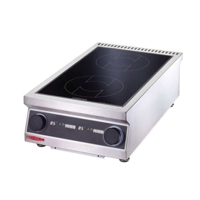 Scholl Multi-Flex Induktionskochfeld 2 Kochstellen mit Flex-Steuerung 5000 ML