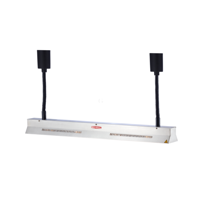 Scholl Quarz Kompakt Wärmebrücke mit Spiralkabel