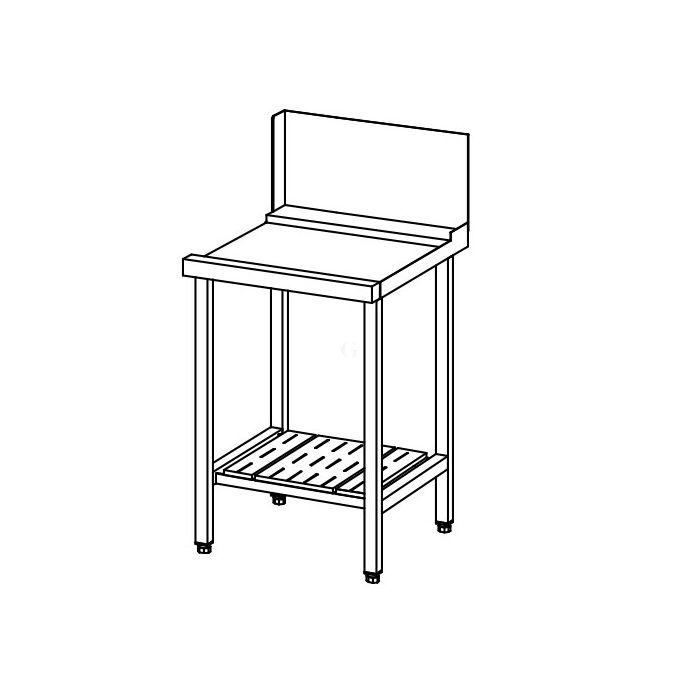 Winterhalter Ablauftisch 625 mm für PT Serie BR 712
