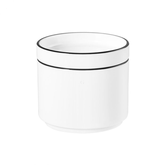 Seltmann Weiden Good Mood Black Line Zuckerdose mit Deckel 0,18 l