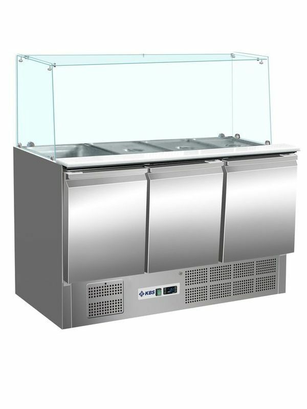 KBS Saladette gerader Glasaufbau KBS 904 KBS Saladette gerader Glasaufbau KBS 904
