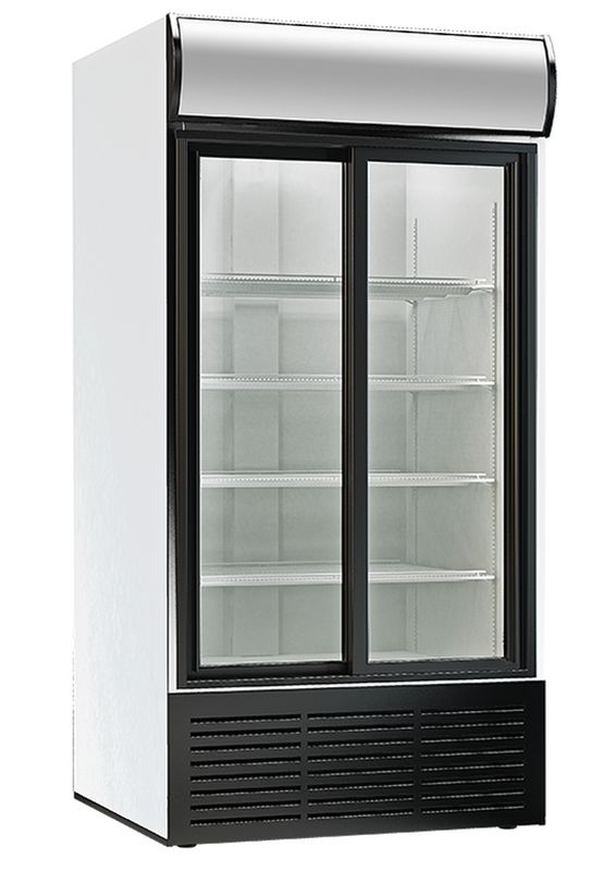 KBS Glastürkühlschrank KBS 1250 GDU mit Schiebetüren