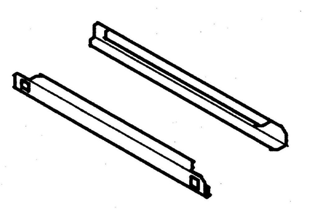 KBS Auflageschienenpaar KU 800