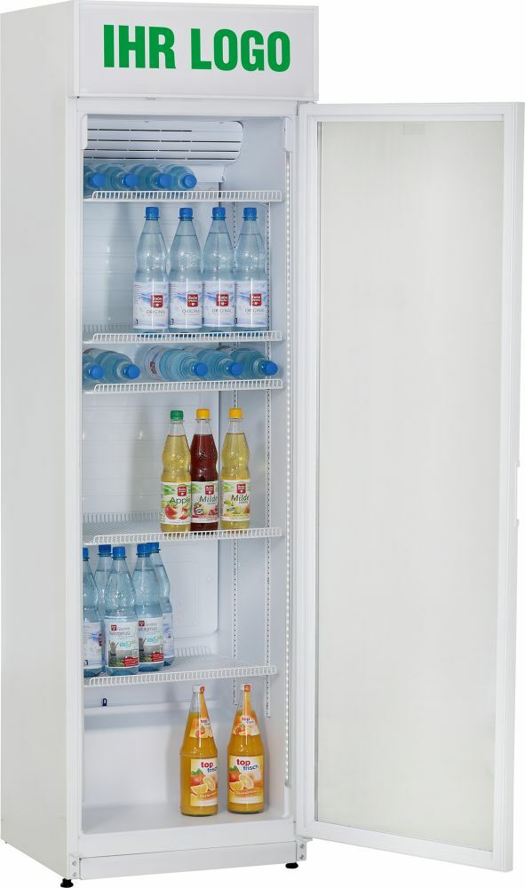 KBS Glastürkühlschrank FLK 365 weiß KBS Glastürkühlschrank FLK 365 weiß