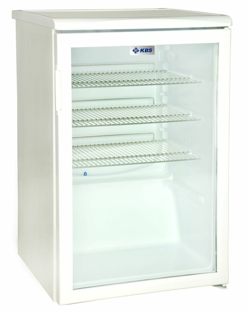 KBS Glastürkühlschrank K 140G weiß KBS Glastürkühlschrank K 140G weiß