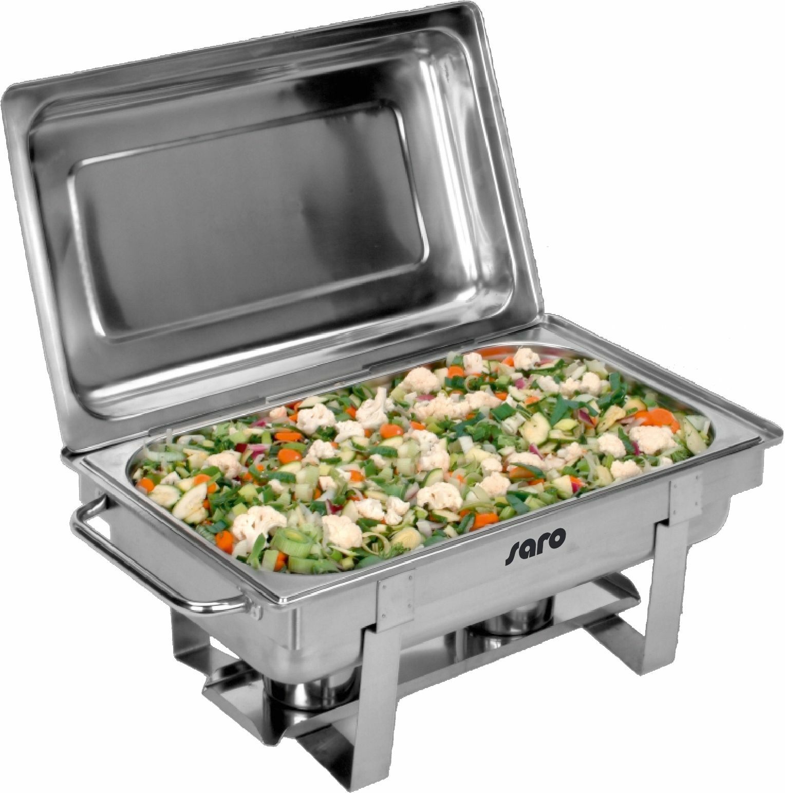 Saro 213-6014 Bonhalter SARO-Quick L 900 - Porte-Bonnettes En Aluminium Satiné Pour Restauration