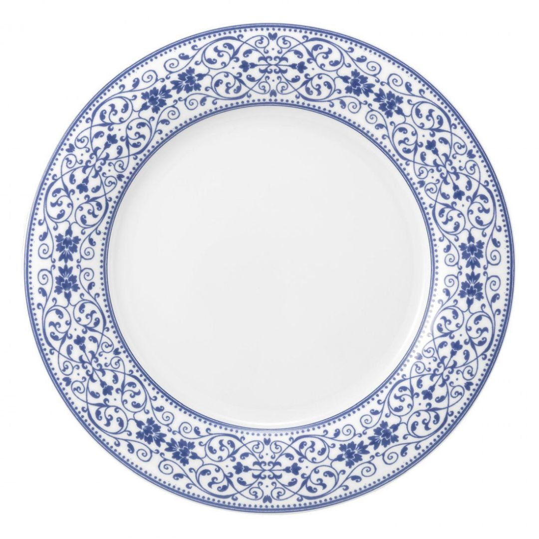 Seltmann Weiden Savoy Grand Blue Teller flach 30 cm Fahne