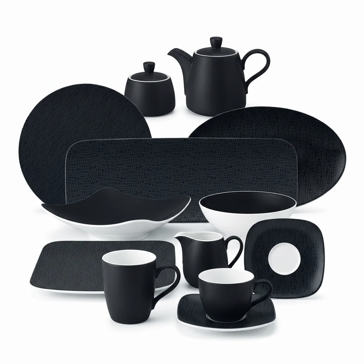 COUP Fine Dining Fashion Schwarz