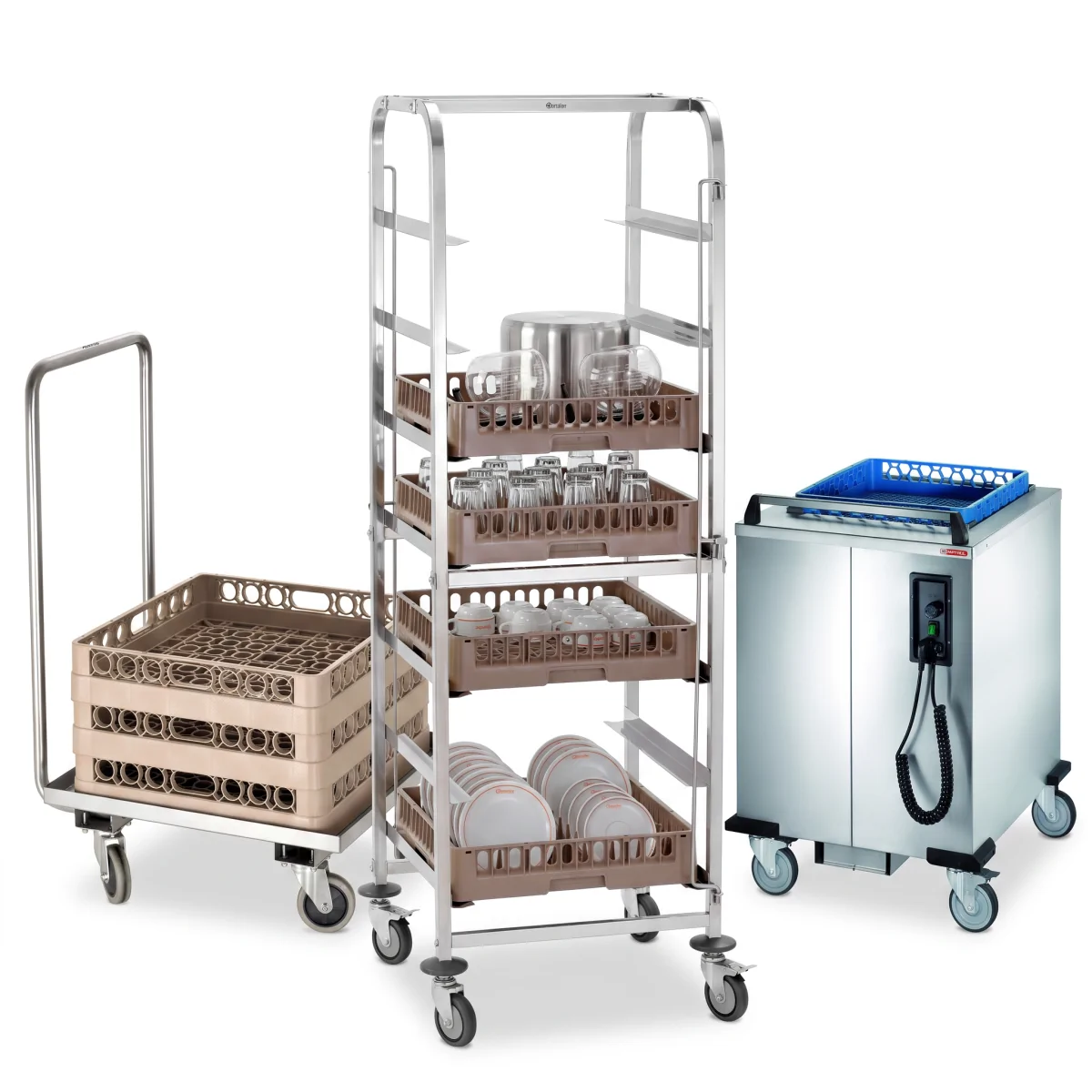 Spülkorbwagen & Spülkorbspender