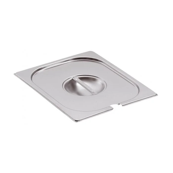 Neumärker Deckel für GN-Behälter 1/2 mit Löffelaussparung