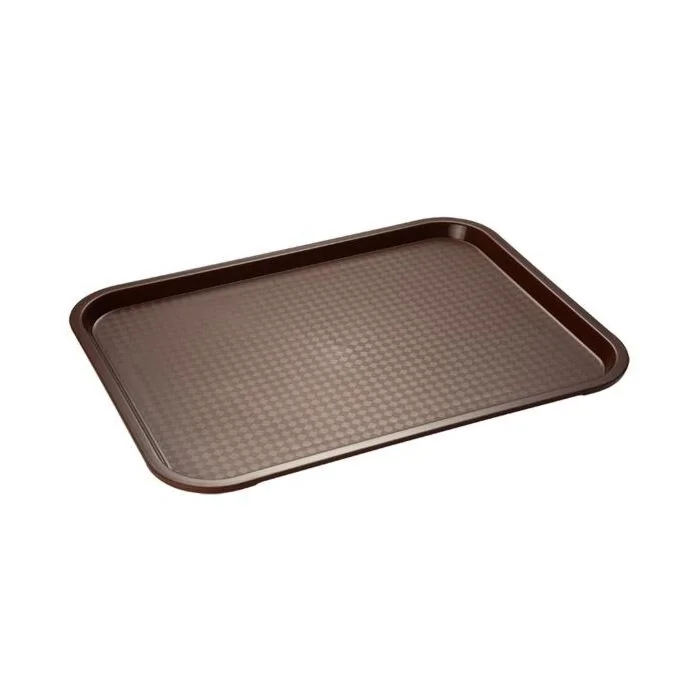 APS Fast Food-Tablett 350 x 270 mm braun