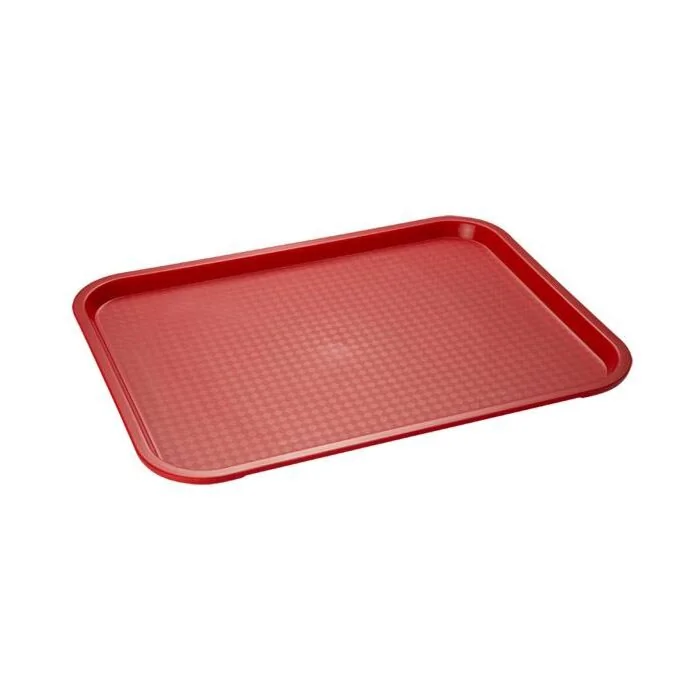 APS Fast Food-Tablett rot 410 x 310 mm
