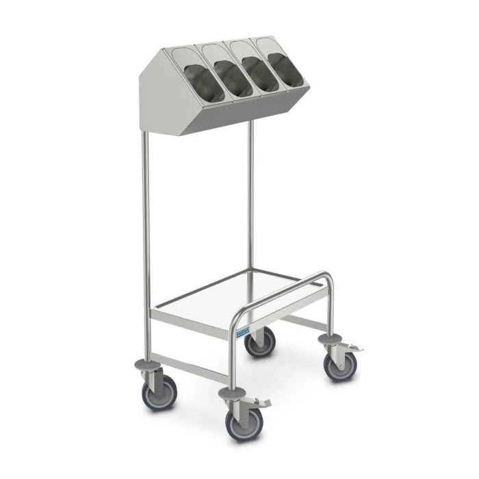 Hupfer Besteck- und Tablettwagen BTW 4KGN/100TA