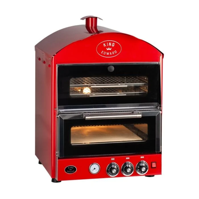Neumärker King Edward Vintage Pizzaofen PK1W mit Warmhaltefach