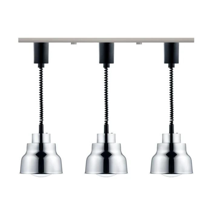 Neumärker 3-fach Wärmestrahler chrom