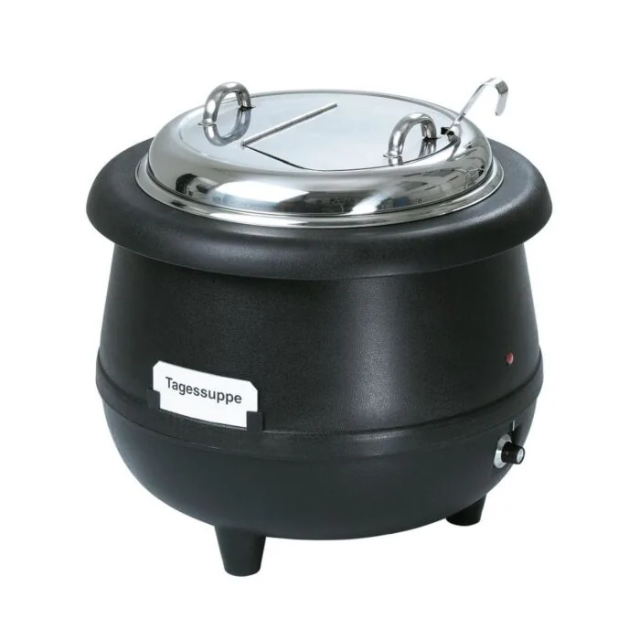 Bartscher Suppentopf Gourmet 10 L schwarz
