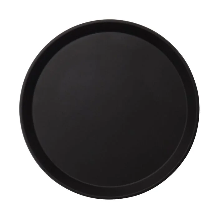 CAMBRO Camtread Fiberglas Tablett mit Rutschfester Oberfläche 405 mm Schwarz