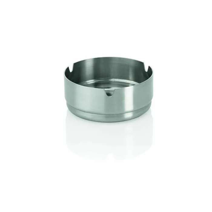 WAS Aschenbecher Ø 12 cm Chromnickelstahl