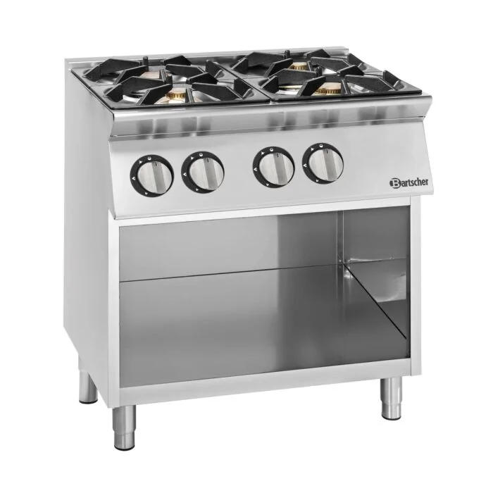 Bartscher 4 Flammen Gasherd 900 OU