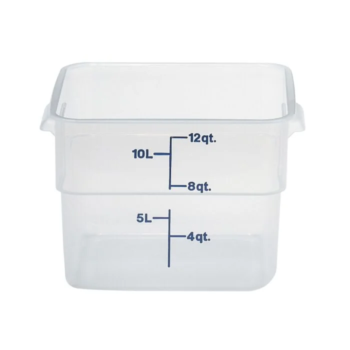 Cambro CamSquares® - Transparent Vorratsbehälter 11,4 Liter 