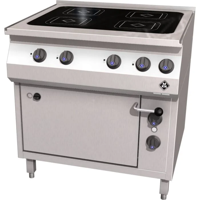 MKN HotLine Elektro Herd Vitro 4 mit E-Backofen 1 1/2 GN
