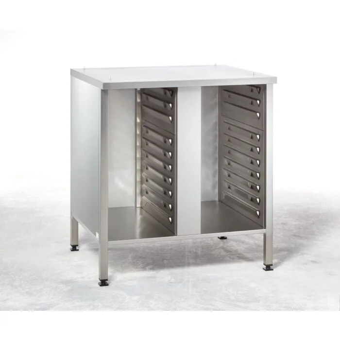 RATIONAL iHexagon Untergestell UG III Version UltraVent Typ 6-1/1, einseitig offen, Seitenwände, Rückwand und Decke