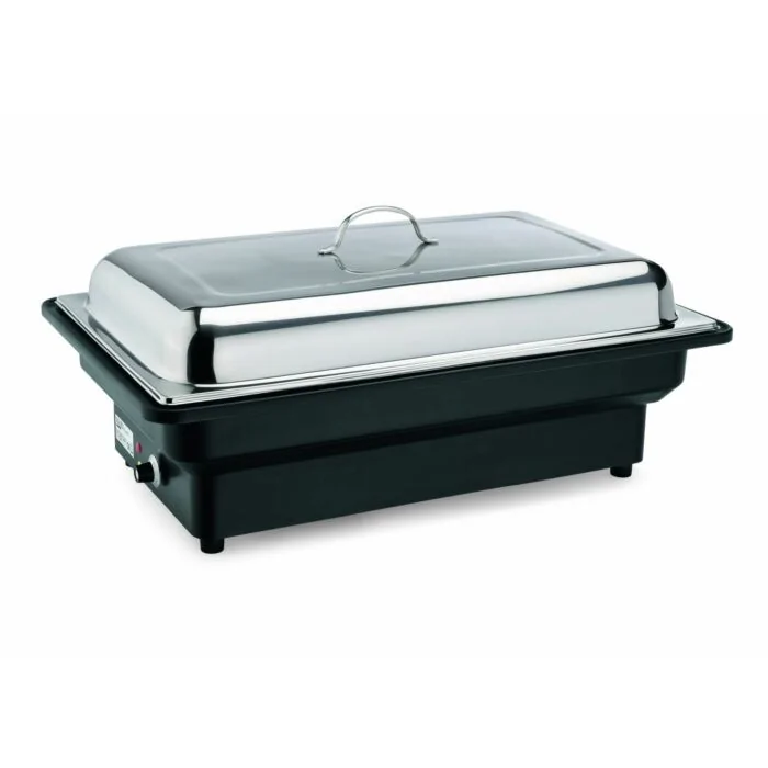 WAS Elektro Chafing Dish GN 1/1 56 x 36 x 25 cm Chromnickelstahl/Polypropylen