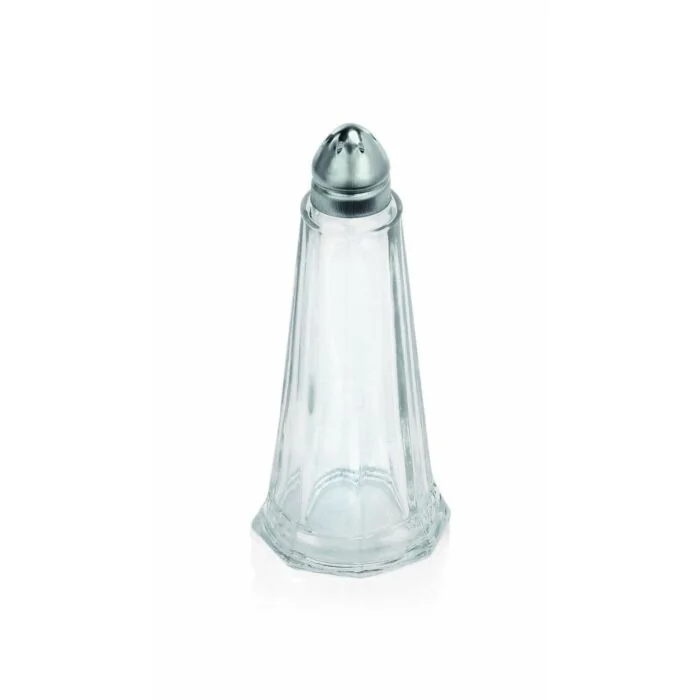 WAS 12 x Salz-/Pfeffersteuer 11 cm Glas