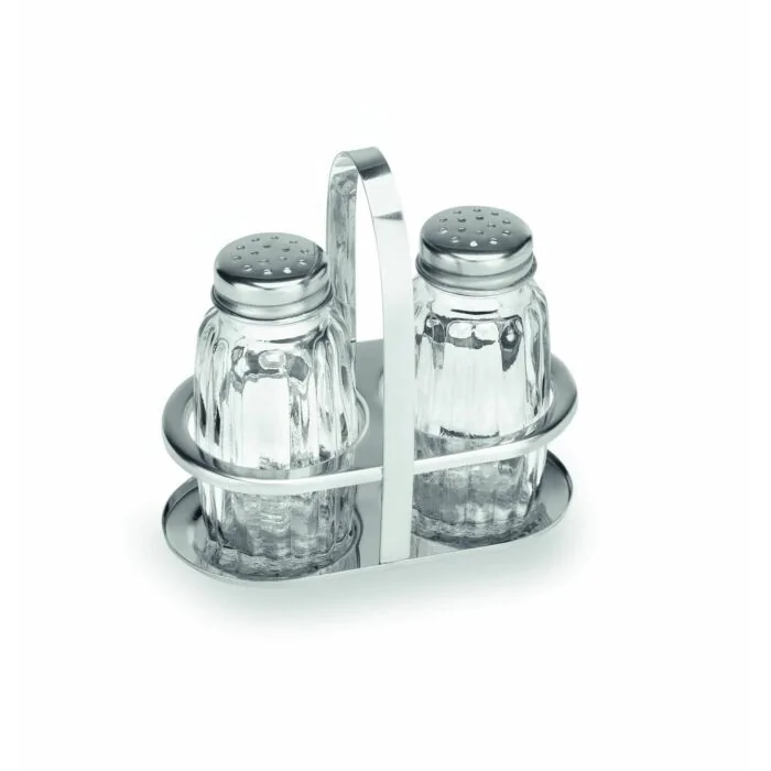 WAS Menage 1480 2-teilig Salz & Pfeffer Glas