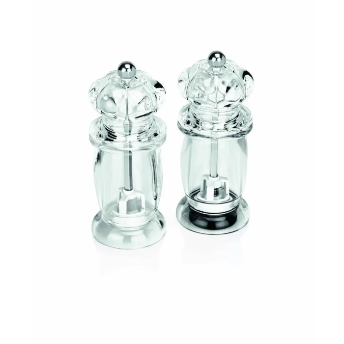 WAS Salz-/Pfeffermühlen Set 14 cm Acryl