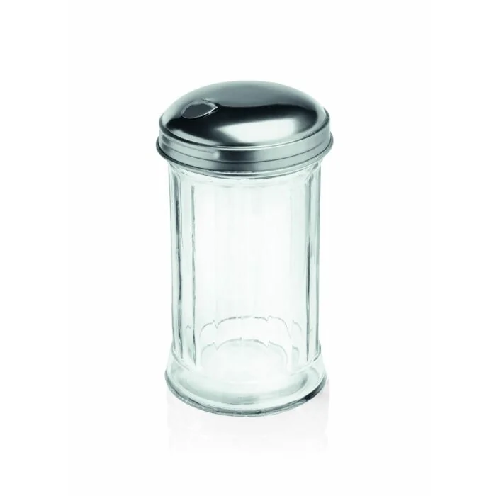 WAS 6 x Streuer American Style Ø 7,5 cm 13,5 cm Glas