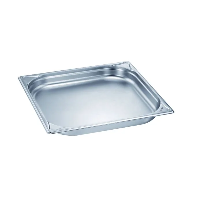 B.PRO Gastronorm-Behälter Schale Edelstahl GN 2/3-20 mm