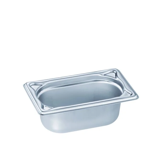 B.PRO Gastronorm-Behälter Schale Edelstahl GN 1/3-20 mm