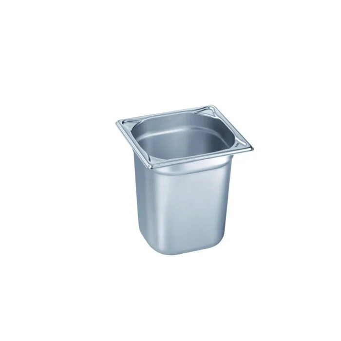 B.PRO Gastronorm-Behälter 3,0 Liter Edelstahl GN 1/6-200 mm