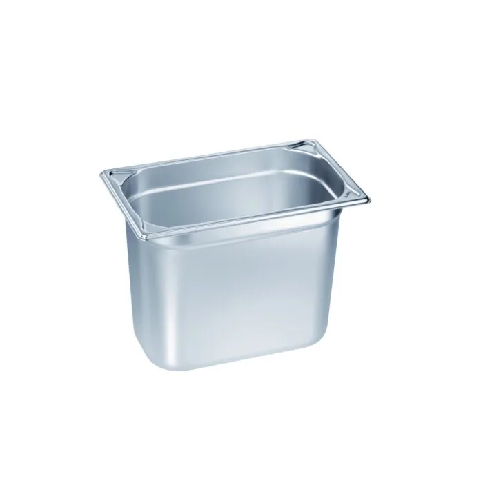 B.PRO Gastronorm-Behälter 5,2 Liter Edelstahl GN 1/4-200 mm