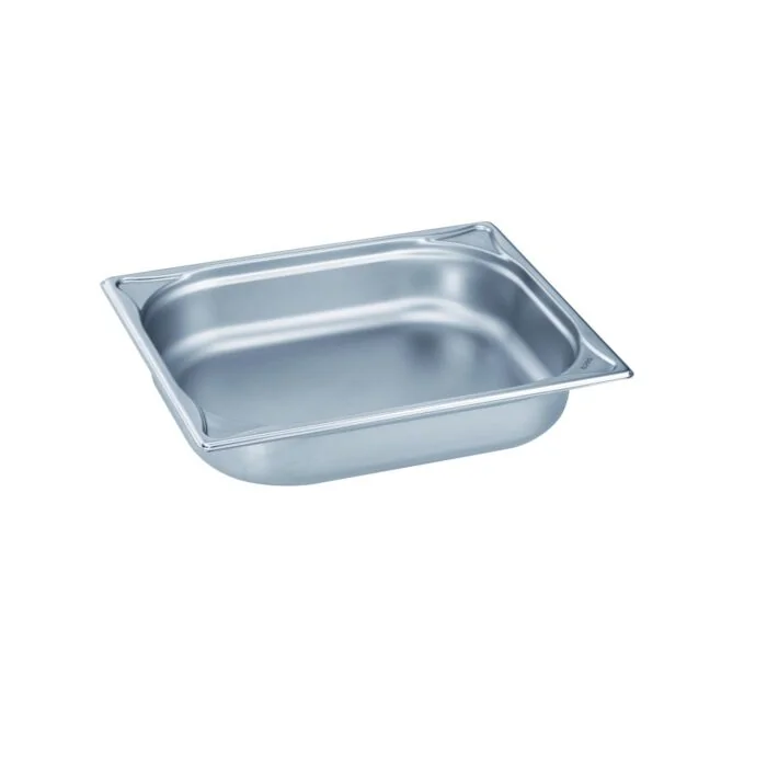 B.PRO Gastronorm-Behälter 3,8 Liter Edelstahl GN 1/2-65 mm