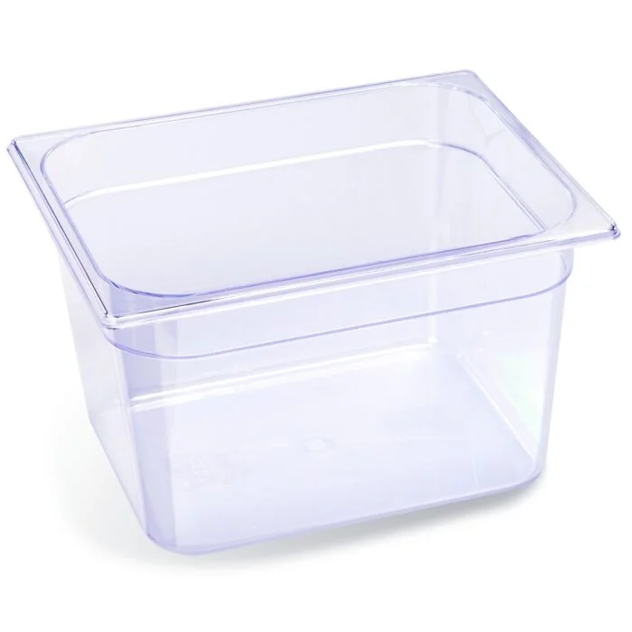 B.PRO Gastronorm-Behälter 6,2 Liter Polycarbonat GN 1/2-100 mm