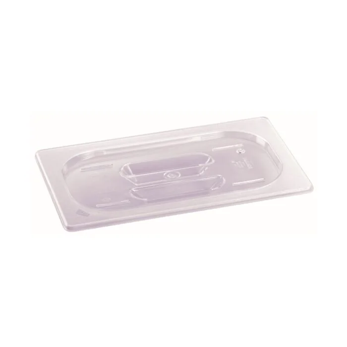 B.PRO Gastronorm Deckel mit Griffmulde Polycarbonat-GN 1/9 (176 x 108 mm) 
