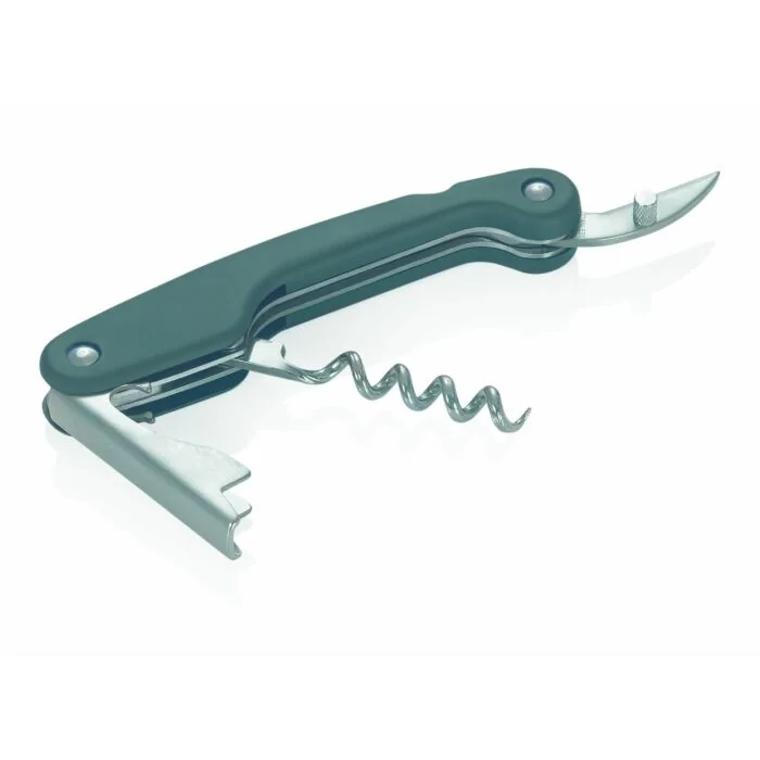 WAS Kellnermesser mit Softgriff 12 cm Kunststoff verchromt