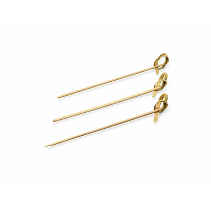 WAS Picker Set 11 cm VPE 100 Stück Bambus