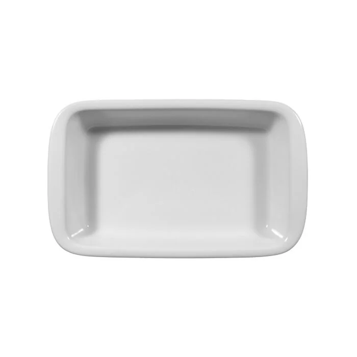 Seltmann Weiden Buffet Gourmet Lukullus Auflaufform eckig 30x18,5 cm, weiß