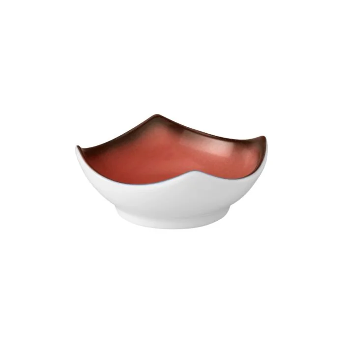 Seltmann Savoy Fantastic Dipschälchen eckig 9 cm, ziegelrot