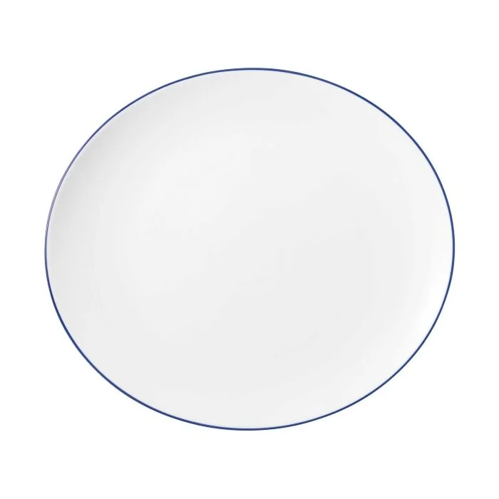 Seltmann Weiden MODERN LIFE Blue Line Platzteller oval 34 cm