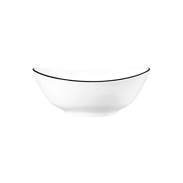 Seltmann Weiden MODERN LIFE Black Line Suppenschale oval 21 cm