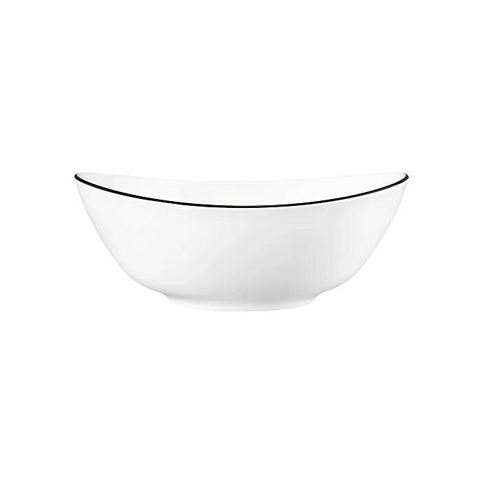 Seltmann Weiden MODERN LIFE Black Line Suppenschale oval 25,5 cm